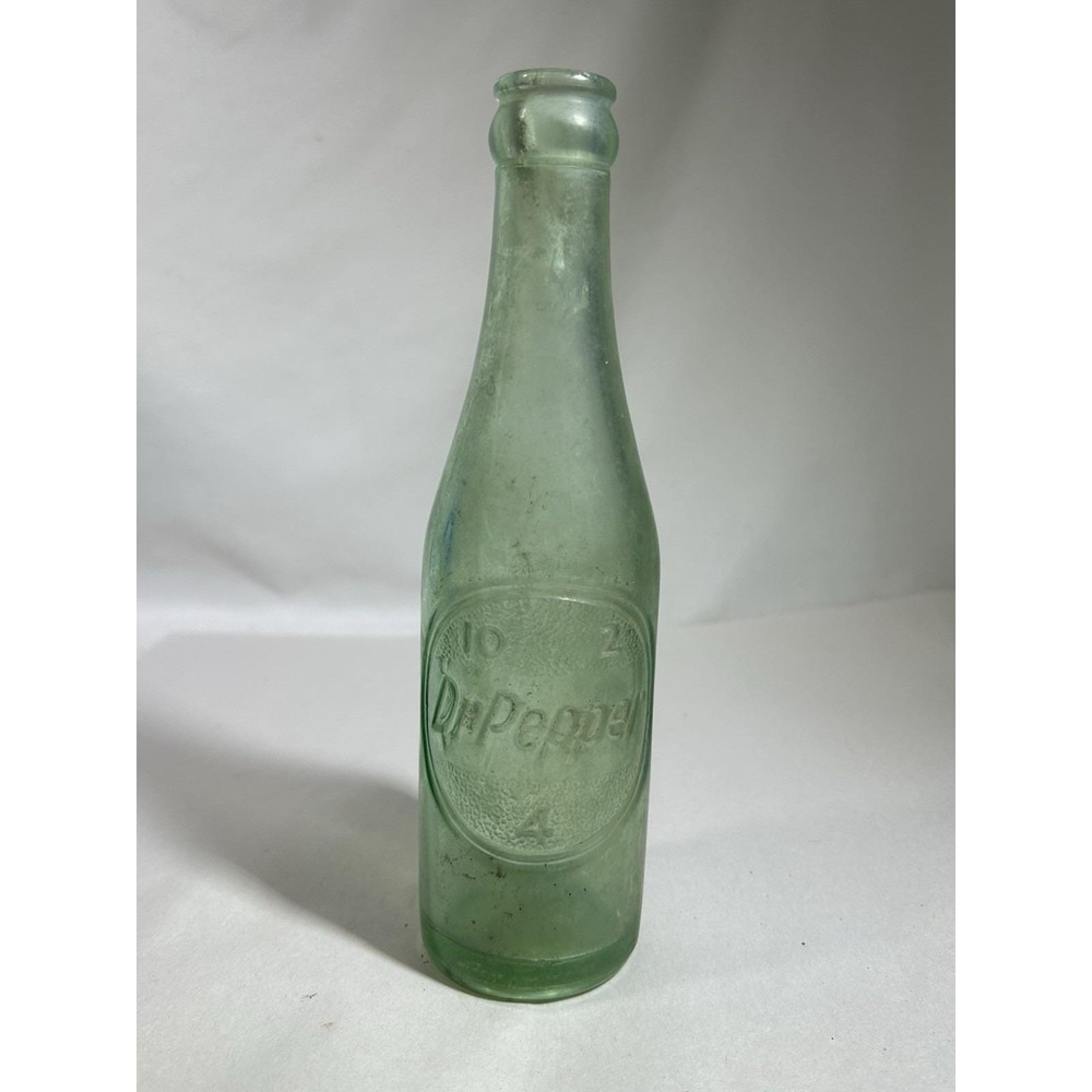 Vintage Marianna Fl Florida Dr Pepper Aqua Color Bottle Soda Collectible 10 2 4